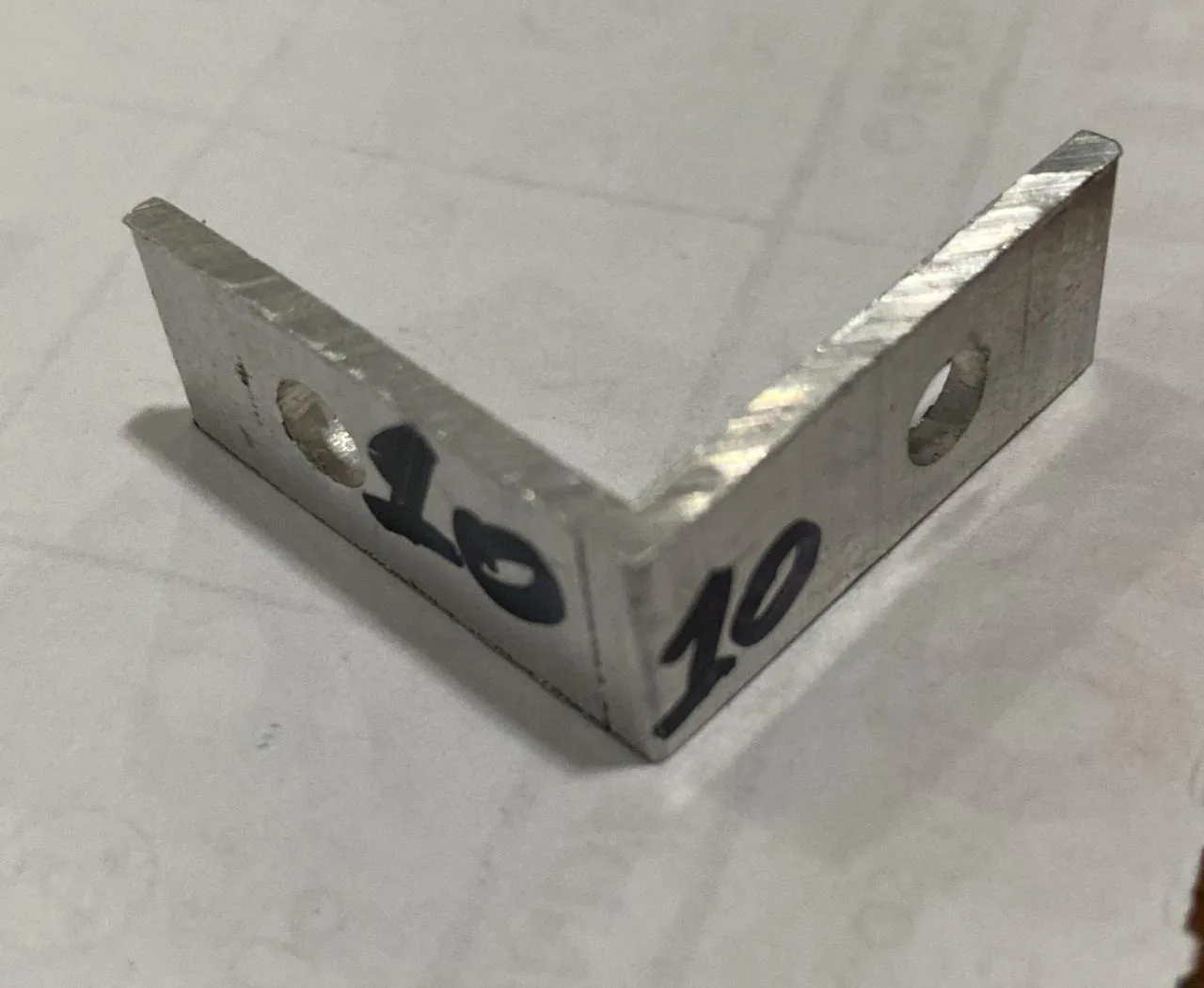 Presilha para ACM 10mm alumínio variação A — N7N Ferramentaria